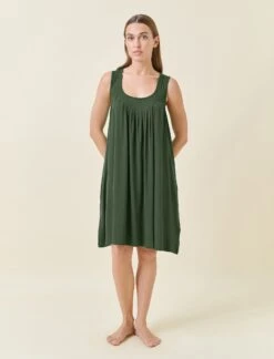 Kate Modal Soft Pleat Front Nightie