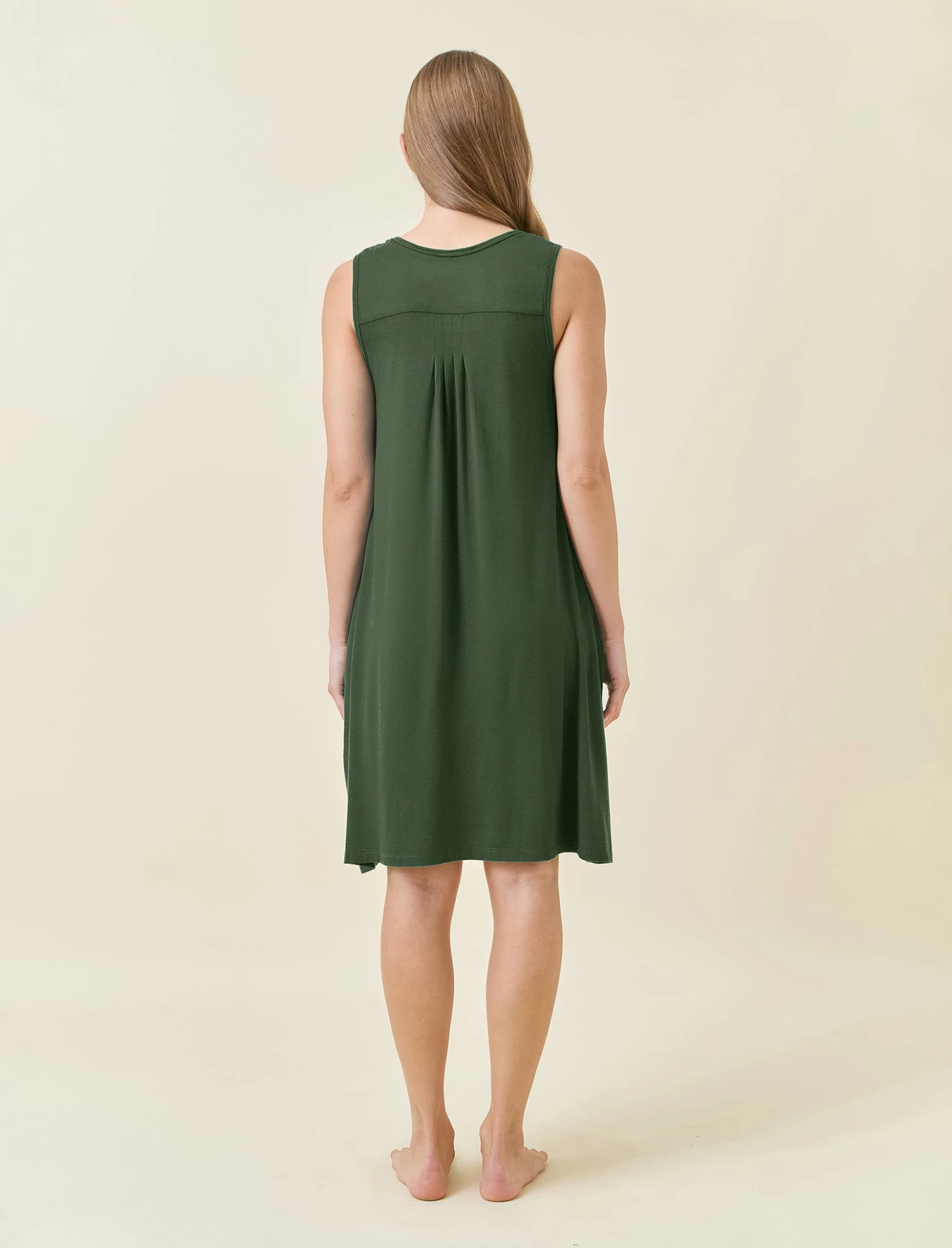 Kate Modal Soft Pleat Front Nightie 6 Kate Modal Soft Pleat Front Nightie - Image 4