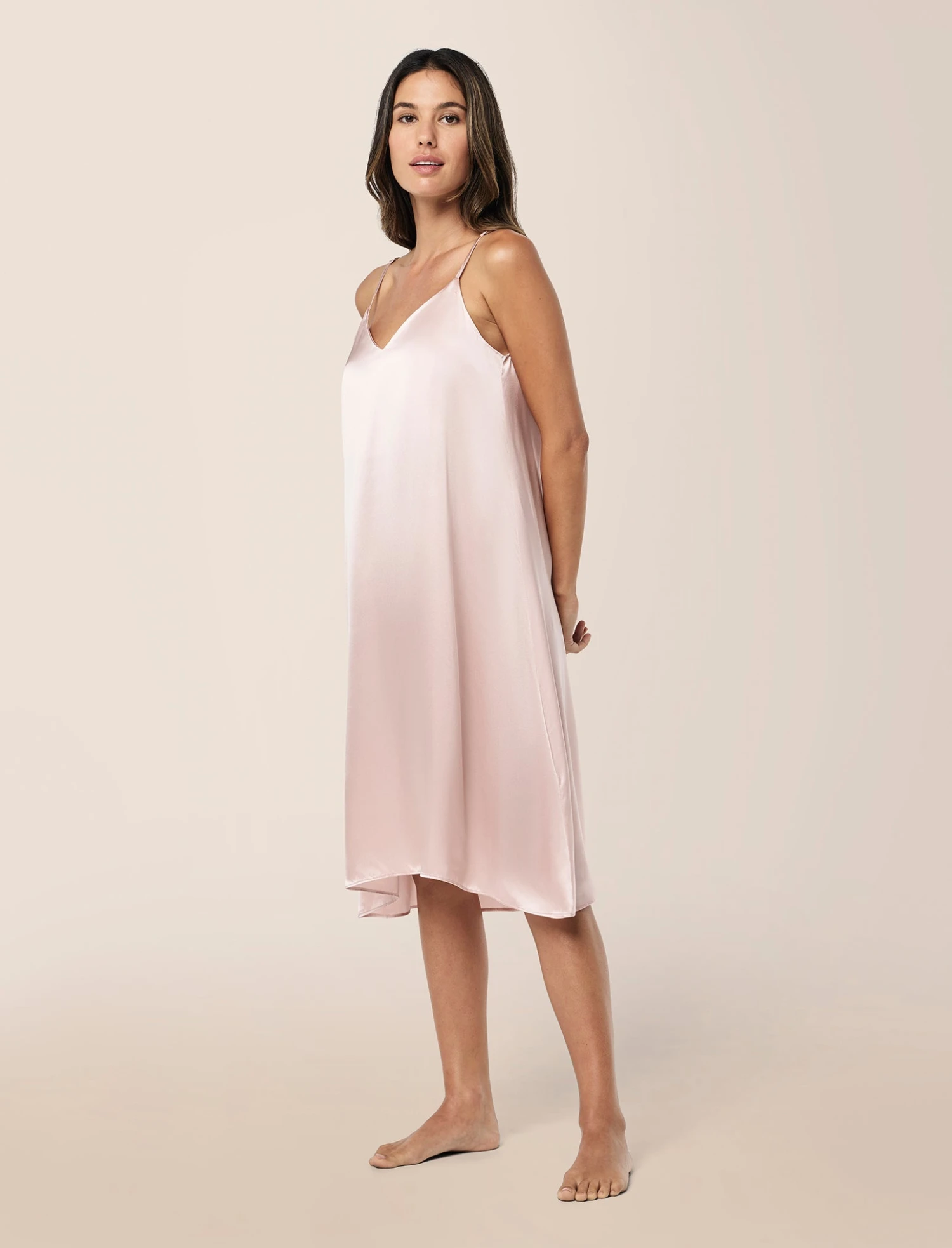 Audrey Washable Silk Slip Nightgown 5 Audrey Washable Silk Slip Nightgown - Image 3