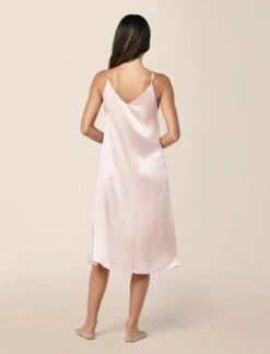 Audrey Washable Silk Slip Nightgown 10 Audrey Washable Silk Slip Nightgown -Claudia Sale Shop 15070 38 AudreyWashableSilkSlipNightie PapinellePink 0001 334