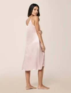 Audrey Washable Silk Slip Nightgown 11 Audrey Washable Silk Slip Nightgown -Claudia Sale Shop 15070 38 AudreyWashableSilkSlipNightie PapinellePink 0001 338