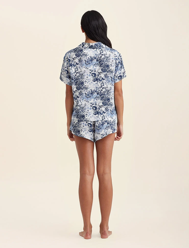 Toile De Jouy Pure Silk Boxer PJ Set 8 Toile De Jouy Pure Silk Boxer PJ Set - Image 6