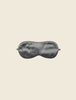 Audrey Boxed Mulberry Silk Eye Mask -Claudia Sale Shop 18138 14 AudreyBoxedSilkSleepEyeMask Slate 0002