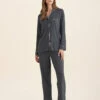 Kate Modal Soft Full Length PJ Set -Claudia Sale Shop 19006 145 KateModalSoftFullLengthPJSet Graphite 0001