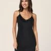 Camille Silk Lace Slip Nightgown 2 Camille Silk Lace Slip Nightgown -Claudia Sale Shop 20061 11 CamilleSilkLaceSlipNightie Black 0001 369