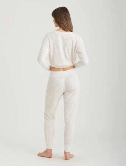 Super Soft Waffle Jogger -Claudia Sale Shop 20234 77 SuperSoftWaffleJogger Ecru 0003