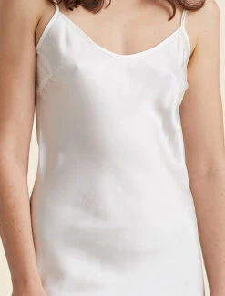 Audrey Washable Silk Bias Slip -Claudia Sale Shop 20267 43 AudreySilkBiasSlip Ivory 0006