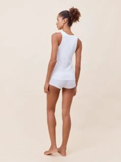 Buy 2 For $60 | Milla Rib Shelf Bra Tank 11 Buy 2 For $60 | Milla Rib Shelf Bra Tank -Claudia Sale Shop 21027 19 MillaRibShelfBraTank White 006 1