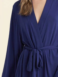 Kate Modal Soft Maxi Robe -Claudia Sale Shop 21076 49 KateModalSoftMaxiRobe NavyMelange 0006 9097a3e2 675f 4fd3 a5d0 e2602ca78133