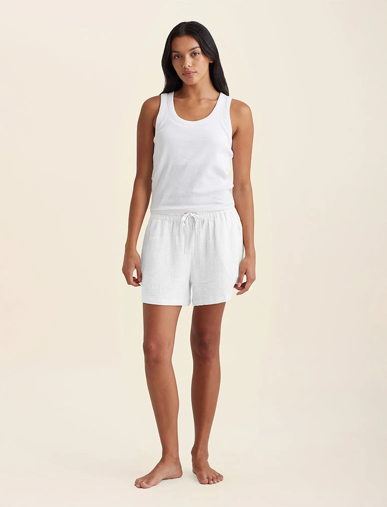 Ashley Textured Cotton Oversized Boxer Short 4 Ashley Textured Cotton Oversized Boxer Short - Image 2