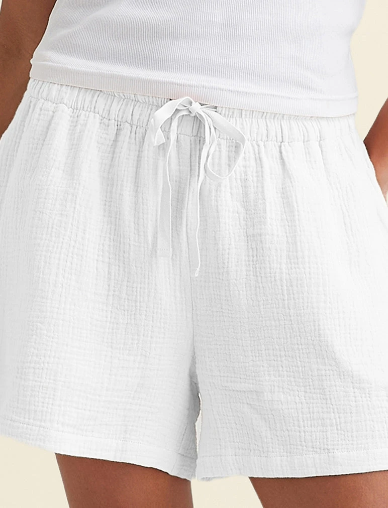 Ashley Textured Cotton Oversized Boxer Short 6 Ashley Textured Cotton Oversized Boxer Short - Image 4