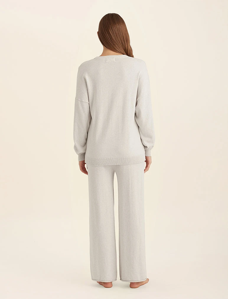 Cotton Cashmere Crew Neck Sweater 8 Cotton Cashmere Crew Neck Sweater - Image 6