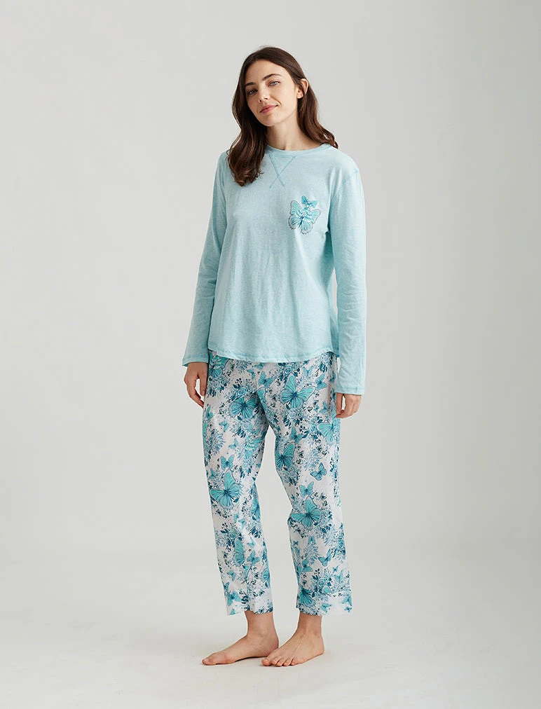 Megan Hess Butterfly Long Sleeve Print Tee 4 Megan Hess Butterfly Long Sleeve Print Tee - Image 2