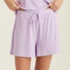 Luxe Rib Soft Touch Boxer -Claudia Sale Shop 23785 135 LuxeRibSoftTouchBoxer MistyLilac 0011