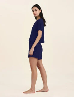 Luxe Rib Soft Touch Tee 10 Luxe Rib Soft Touch Tee -Claudia Sale Shop 23786 18 LuxeRibSoftTouchTee Navy 0005