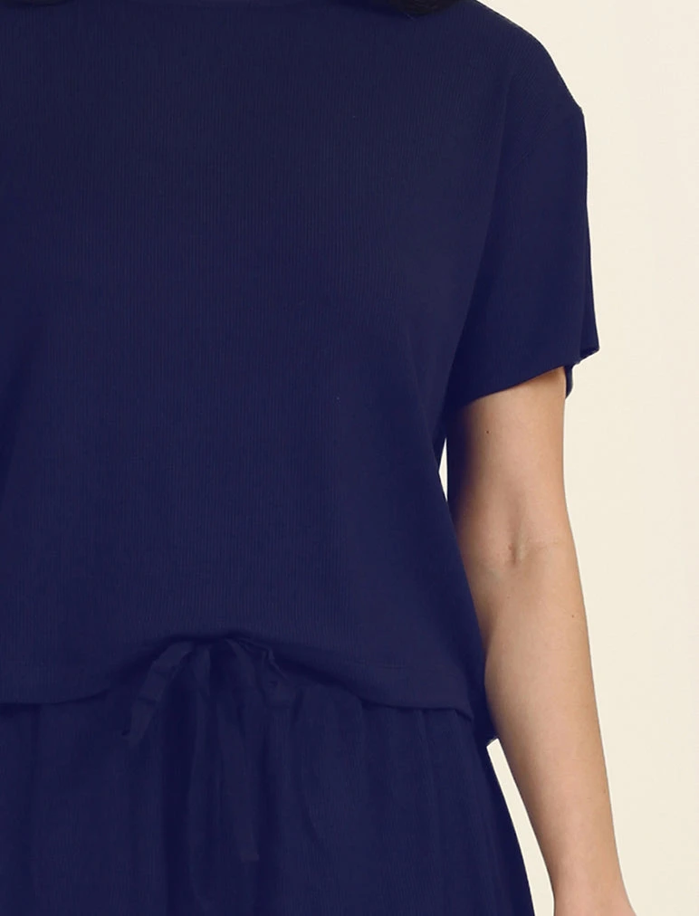 Luxe Rib Soft Touch Tee 5 Luxe Rib Soft Touch Tee - Image 3