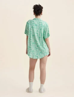 Sophia Paisley Boxer Short -Claudia Sale Shop 23818 1437 SophiaPaisleyBoxerShort Spearmint 0005