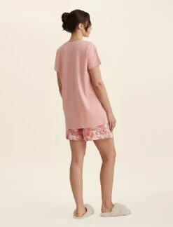 Karen Walker Dreamers Unite Short Sleeve Tee -Claudia Sale Shop 23833 124 KarenWalkerDreamersUniteSSTee ShellPink 0004