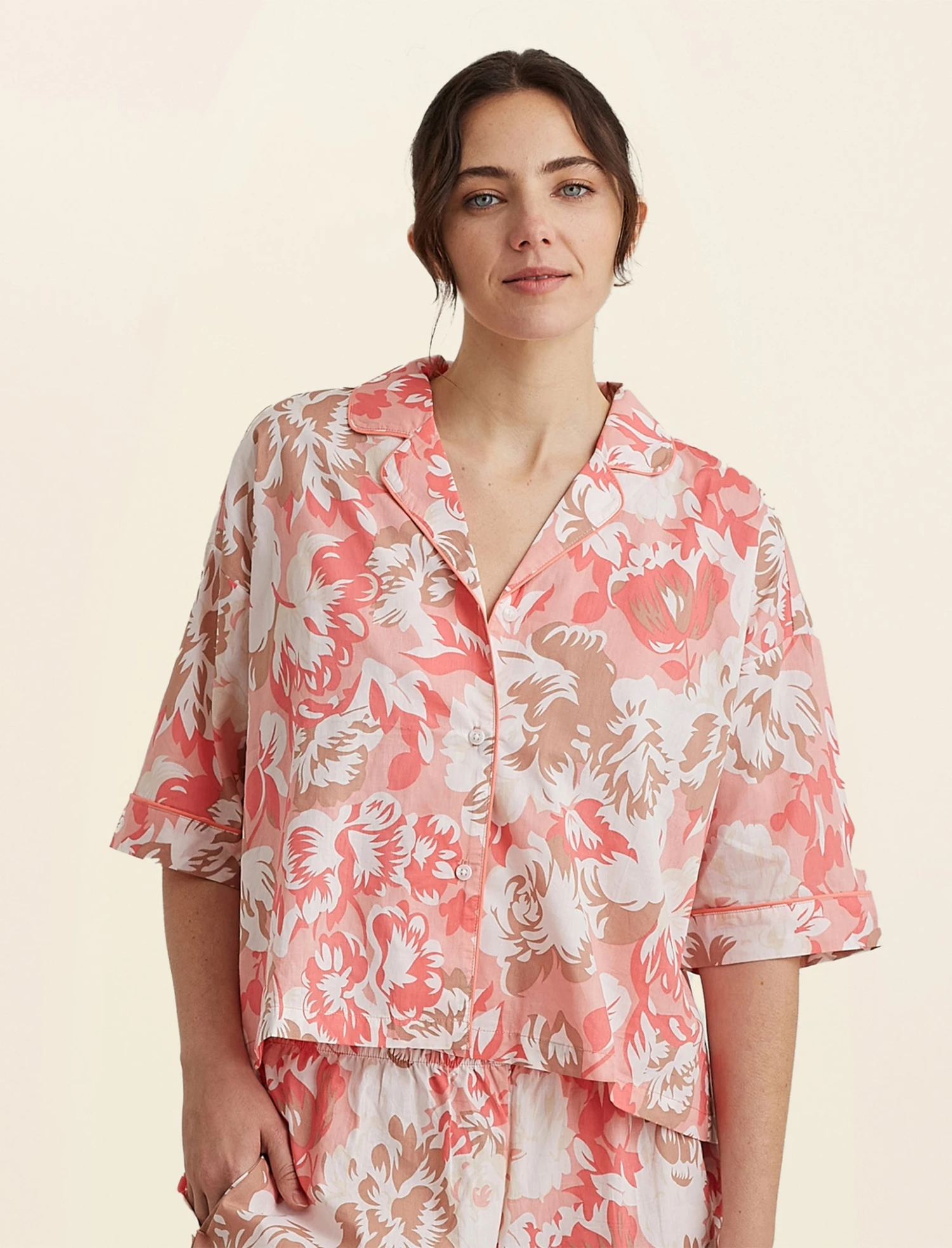 Karen Walker Ornamental Floral PJ Shirt 3 Karen Walker Ornamental Floral PJ Shirt
