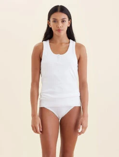 Buy 2 For $60 | Milla Rib Shelf Bra Henley Tank