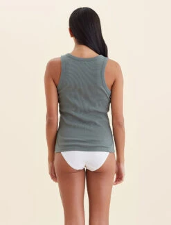 Milla Rib Shelf Bra Henley Tank 11 Milla Rib Shelf Bra Henley Tank -Claudia Sale Shop 23887 87 MillaRibShelfBraHenleyTank Ivy 0014