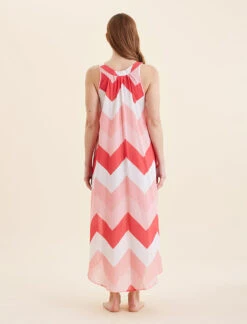 Ava Maxi Panel Front Nightie 13 Ava Maxi Panel Front Nightie -Claudia Sale Shop 24022 1639 AvaMaxiPanelFrontNightie Geranium 0004