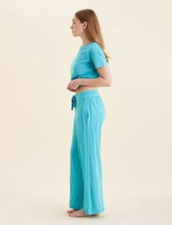 Jada Organic Cotton Knit Wide Leg Pant -Claudia Sale Shop 24084 188 resize4