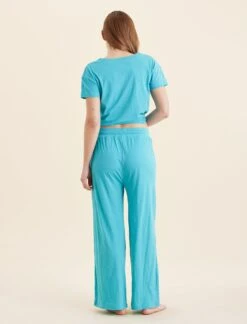 Jada Organic Cotton Knit Wide Leg Pant -Claudia Sale Shop 24084 188 resize5