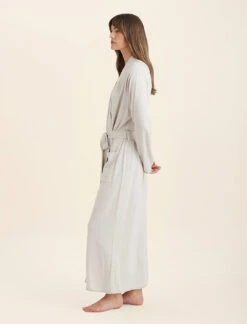 Cotton Cashmere Maxi Robe -Claudia Sale Shop 24187 73 CashmereMaxiEdgetoEdgeCardi Ecru 0003