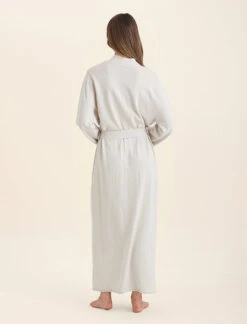 Cotton Cashmere Maxi Robe -Claudia Sale Shop 24187 73 CashmereMaxiEdgetoEdgeCardi Ecru 0004
