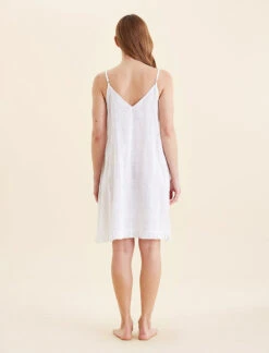 Ivy Organic Cotton Frill Strappy Nightgown -Claudia Sale Shop 24193 19 IvyOrganicCottonFrillStrappyNightie White 0005 d1001414 517f 4d5f 9a61 ed8e7d1120e4