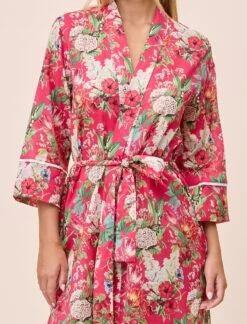 Clara Midi Robe -Claudia Sale Shop 24202 1640 ClaraMidiRobe Geranium 008