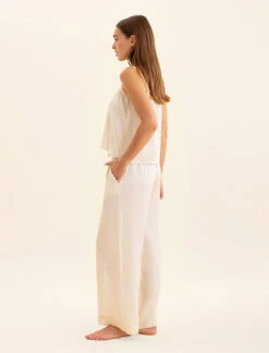 Audrey Washable Silk Wide Leg Pants -Claudia Sale Shop 24215 143 AudreySilkCamisole Buttercream 0005 5e0ca195 91c2 4d6e b1f4 48c09dfd907f
