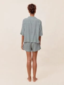 Anais Boxer PJ Set 11 Anais Boxer PJ Set -Claudia Sale Shop 24331 151 AnaisBoxerPJSet ForestGreen 006