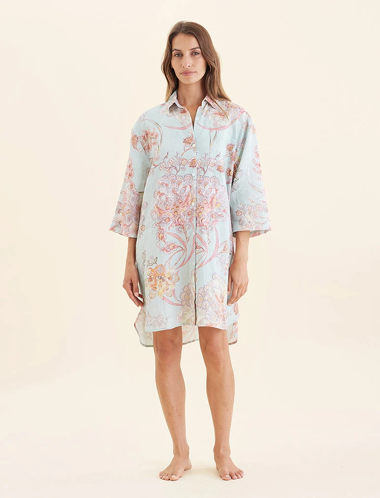 Coco Resort Linen Nightshirt 3 Coco Resort Linen Nightshirt