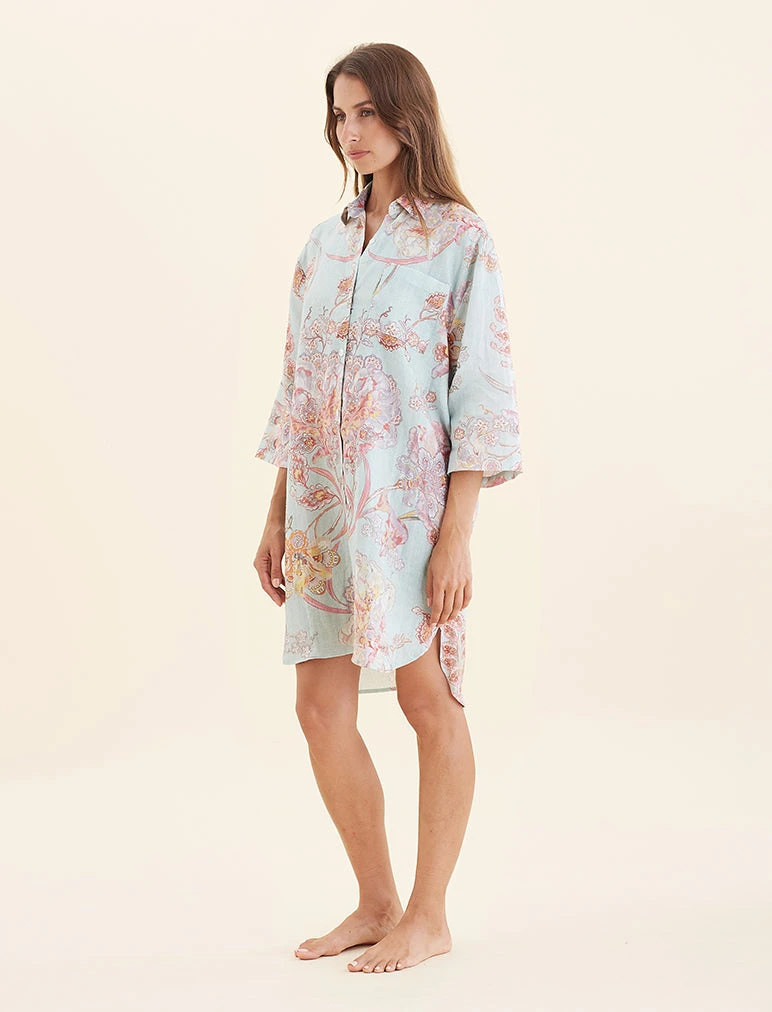 Coco Resort Linen Nightshirt 4 Coco Resort Linen Nightshirt - Image 2