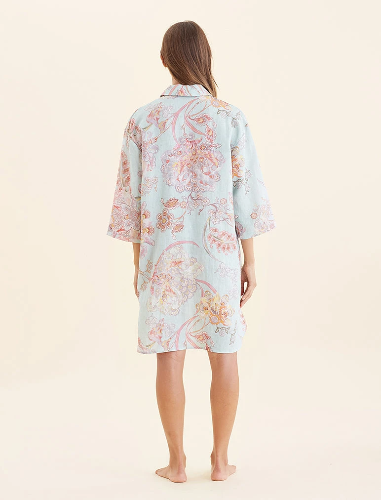 Coco Resort Linen Nightshirt 6 Coco Resort Linen Nightshirt - Image 4