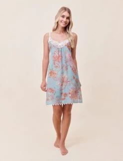 Coco Lace Front Midi Nightie