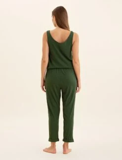 Jada Organic Cotton Knit Onesie -Claudia Sale Shop 25151 151 JadaOrganicCottonKnitOnesie ForestGreen 0006