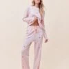 Jada Hearts Cotton Long Sleeve Tee And Straight Leg Pant -Claudia Sale Shop 25161 25163 38 JadaHeartsCottonLSTeeandStraightLegPant PapinellePink 002