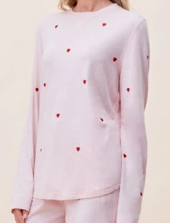 Jada Hearts Cotton Long Sleeve Tee And Straight Leg Pant 12 Jada Hearts Cotton Long Sleeve Tee And Straight Leg Pant -Claudia Sale Shop 25161 25163 38 JadaHeartsCottonLSTeeandStraightLegPant PapinellePink 008