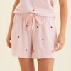 Jada Hearts Cotton Knit Boxer -Claudia Sale Shop 25162 38 JadaHeartsCottonKnitBoxer PapinellePink 0007