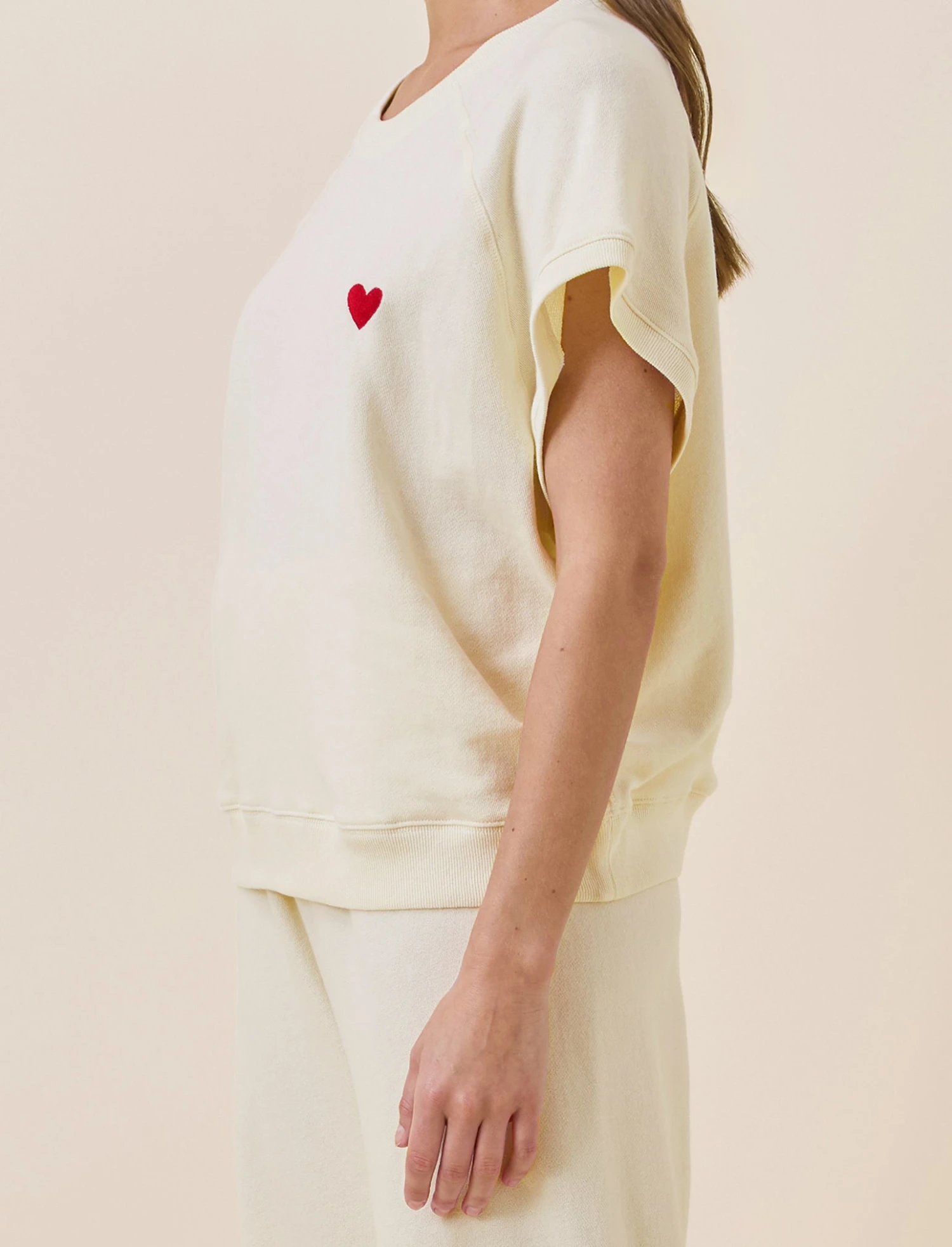 Amour Sweats Short Sleeve Top 5 Amour Sweats Short Sleeve Top - Image 3