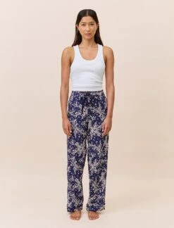 Cheri Blossom Full Length Pant 11 Cheri Blossom Full Length Pant -Claudia Sale Shop 25175 1586 CheriBlossomFLPant Navy 001