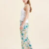 Audrey Floral Full Length Pant 1 Audrey Floral Full Length Pant -Claudia Sale Shop 25300 1642 AudreyFloralFLPant LacePink 0003
