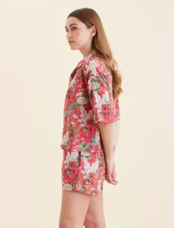 Clara Boxer PJ Set 8 Clara Boxer PJ Set -Claudia Sale Shop 25304 1640 ClaraBoxerPJSet Geranium 0006