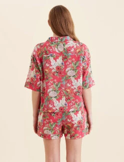 Clara Boxer PJ Set 9 Clara Boxer PJ Set -Claudia Sale Shop 25304 1640 ClaraBoxerPJSet Geranium 0007