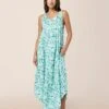 Florence Panel Front Maxi Nightgown