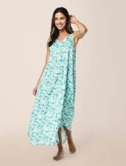 Florence Panel Front Maxi Nightgown 13 Florence Panel Front Maxi Nightgown -Claudia Sale Shop 25311 1641 FlorencePanelFrontNightie PaleTurqouise 0001 127 e563e8cf afc5 46a8 bb65 883464e9c217