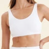 Emily Sleep Bralette -Claudia Sale Shop BRA02 19 EmilySleepBralette White 0010 1